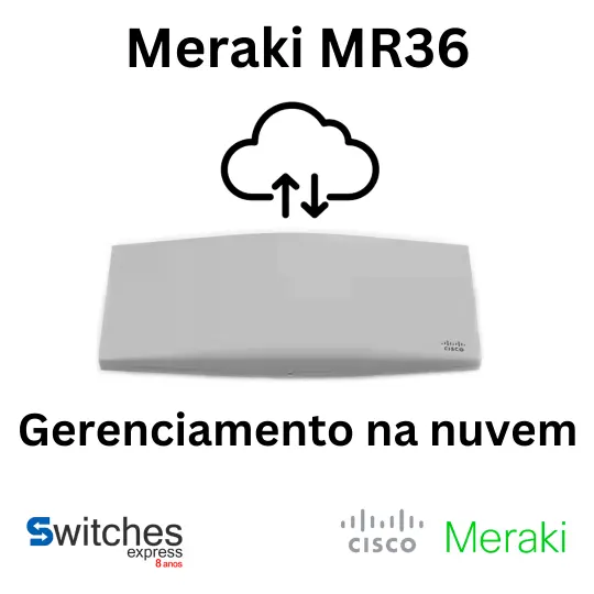 Gerenciamento na Nuvem com o Access Point Meraki MR36
